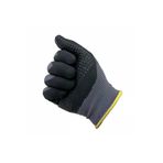 Cantayurdu 12 Adet S-M Mikro Puanlı Eldiven Koruyucu İş Eldiveni Siyah Glove114