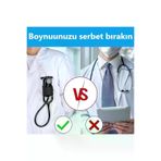 Cantayurdu Hakiki Deri Stetoskop Tutucu Organizer Holder Gri Ste116