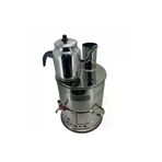 Çantayurdu MN304 Paslanmaz 304 Çelik Demlikli 7 litre Semaver