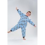 Cantoy Erkek Bebek 2.5 Tog Desenli Uyku Tulumu 2 Yaş Mavi