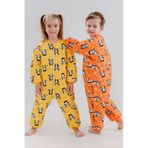 Cantoy Erkek Bebek 2.5 Tog Desenli Uyku Tulumu 2 Yaş Turuncu