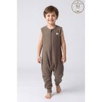 Cantoy Müslin Erkek Çocuk Uyku Tulumu 2 Katlı 0.5 Tog - %100 Pamuk Nefes Alabilen Kumaş 3-11 Yaş
