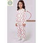 Cantoy Pazen Çıtçıtlı Çıkarılabilir Kollu Bebek Çocuk Uyku Tulumu 1.0 Tog %100 Pamuk Natural