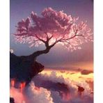 Canvas Hobby Baharın Gelişi Kasnaklı 40 x 50 cm Sayılarla Boyama Seti