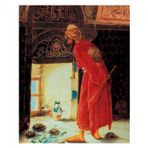 Canvas Hobby Canvas Kaplumbağa Terbiyecisi 50x65 cm Rulo Sayılarla Boyama Seti
