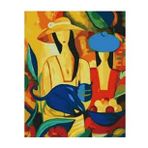 Canvas Hobby Canvas Picasso Kadınlar 50 x 65 cm Kasnaklı Sayılarla Boyama Seti