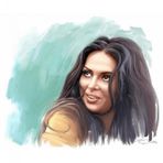 Canvas Hobby Canvas Türkan Şoray 90 x 110 cm Kasnaklı Sayılarla Boyama Seti
