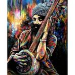 Canvas Hobby Hintli Sanatçı 100x140 cm Rulo Sayılarla Boyama Seti