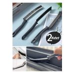 CANZEESHOP 2 ADET Çok Amaçlı Multi İnce Temizlik Fırçası Derz Arası Banyo Mutfak Lavabo Detay Temizleme Fırçası