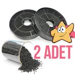Çap 13,5 Cm Aspiratör,davlumbaz Karbon Filtre Seti