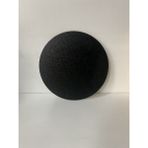 Çap 27CM - Buzlu Cam, Düz Siyah - Kesme Tahtası - Sunumluk - 0 - 99 ml