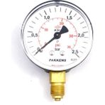 Çap 50 0/2.5 Bar Kuru Tip Basınç Ölçer, Manometre, Göstergesi 1/4'' - Seçenek 1