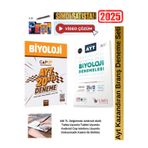 Çap Ayt 20X13 Biyoloji Branş Deneme+Limit Ayt Biyoloji 25X13 Lü Branş Deneme Seti+ Kalem