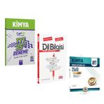 Çap Tyt Kimya Deneme Akm Dil Bilgisi Soru Bankası Ve Bilgi Sarmal Ayt Kimya Deneme Seti 3 Kitap