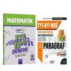 Çap Tyt Matematik Deneme Ve Paragraf Soru Bankası Seti 2 Kitap