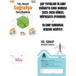 Çap Yayınları 10.sınıf Coğrafya Soru Bankası Hediyeli - CAPBLT126