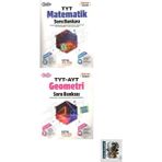 Çap Yayınları 2023 Çap Yayınları TYT Matematik - TYT AYT Geometri Soru Bankası Seti 2 Kitap (Hediyeli)
