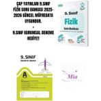Çap Yayınları 9.sınıf Fizik Soru Bankası Hediyeli - CAPBLT108