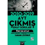 Çap Yayınları AYT TM Tek Kitap Tamamı Çözümlü Çıkmış Sınav Soruları