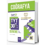 Çap Yayınları - TYT Coğrafya 30 X 5 Up Deneme