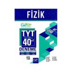 Çap Yayınları TYT Fizik 40 x 7 Up Deneme - Erdal Şahin