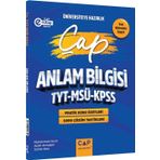 Çap Yayınları TYT MSÜ KPSS Türkçe Anlam Bilgisi Üniversiteye Hazırlık