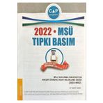 Çap Yayınları Üniversiteye Hazırlık MSÜ Tıpkı Basım 2022