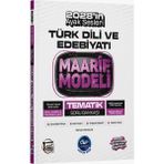 Çap Yayınları Üniversiteye Hazırlık Türk Dili ve Edebiyatı Ders Platosu Maarif Modeli Tematik Soru Bankası