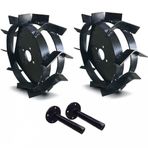 Çapa Makinaları 400x8-22 mm Demir Teker ve Aks Takımı