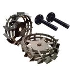 Çapa Makinaları 400x8-28 mm Demir Teker ve Aks Takımı