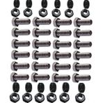 Çapa Makinaları 8 mm 3 cm 24 Adet Bıçak Civata Takımı