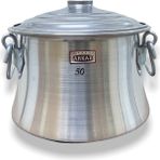 Çapar Group Alüminyum Arap Kazanı & Pişirme Tenceresi taban çap 50 cm 1 adet