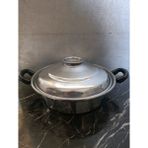 Çapar Group Alüminyum Basık Tencere bakalit kulp 24 cm - Gri