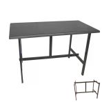 Capella Mutfak Masası 70X120 Esb (Werzalit, Wermodin Ve Allzalit Tabla) - Siyah