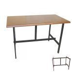 Capella Mutfak Masası 80X120 Esb (Werzalit, Wermodin Ve Allzalit Tabla) - Koyu Ahşap