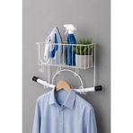 Capella Ütü Düzenleyici Raf Ütü Organizeri Ütü Masası Askısı Banyo Duvar Askısı Organizer Beyaz V112W