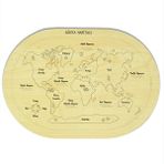 Capella Wood Works Capellawoodworks Dünya Haritası Puzzle Bultak Yapboz