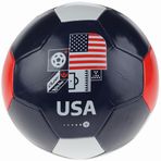 Capelli Sport FIFA Dünya Kupası Katar 2022 Takımı ABD Futbol Topu Hatıra Eşyası Ekranı, Gençler ve Yetişkin Futbolcular için Resmi Lisanslı Futbol, Çok Renkli, Boyut 5