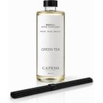 Capeso Green Tea - Fresh 250 ml Çubuklu Oda Kokusu Yedek Şişe (Refill) – 5 Adet Çubuk Seti Dahil