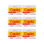 Capila 6 Kutu 90 gr Sülfür Kükürtlü ve Katranlı Sabun