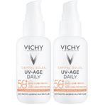 Capital Soleil Uv Age Daily Spf50 Foto Yaşlanma Karşıtı Güneş Kremi 40ml (2 paketi)