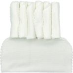 Cap&more Bebek Müslin Ağız Mendili Seti (7 Li Paket), Kaliteli Unisex Erkek Veya Kız, Yumuşak ve Ekstra EMICI%100 Pamuklu - Ekru
