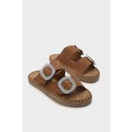 Capone Outfitters Britney Taşlı Kadın Espadril Terlik