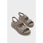 Capone Outfitters Ember Cırtlı Deri Konfor Anatomik Kadın Sandalet