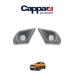 CAPPAFE Dacia Duster Sis Farı Çerçevesi Mat Gri 2018 ve Üzeri