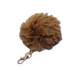 Cappuccino Renk Peluş Ponpon Anahtarlık 979