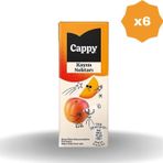 Cappy Kayısılı Meyve Nektarı 200 Ml - (6 Adet)