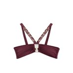 Çapraz Askılı Boncuklu Bikini Üstü