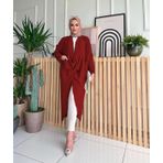 Çapraz Cepli Tunik (Bordo, 2)