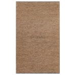 Capri Koleksiyonu Yumuşak Dokulu Kolay Kullanımlı Dokuma Kilim CPR 01 Kahverengi, 120 x 450